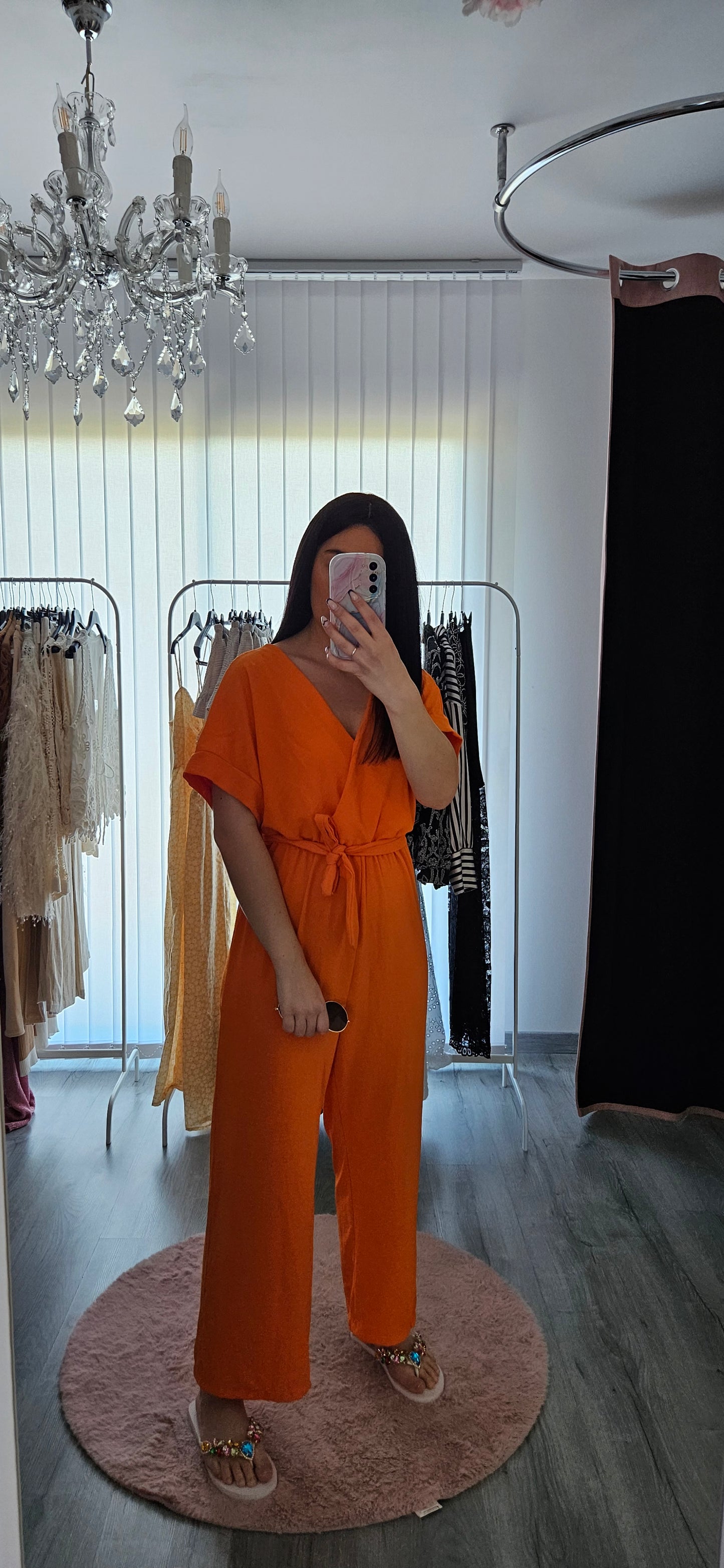 Combi Flora Femme – Combinaison fluide imprimé floral