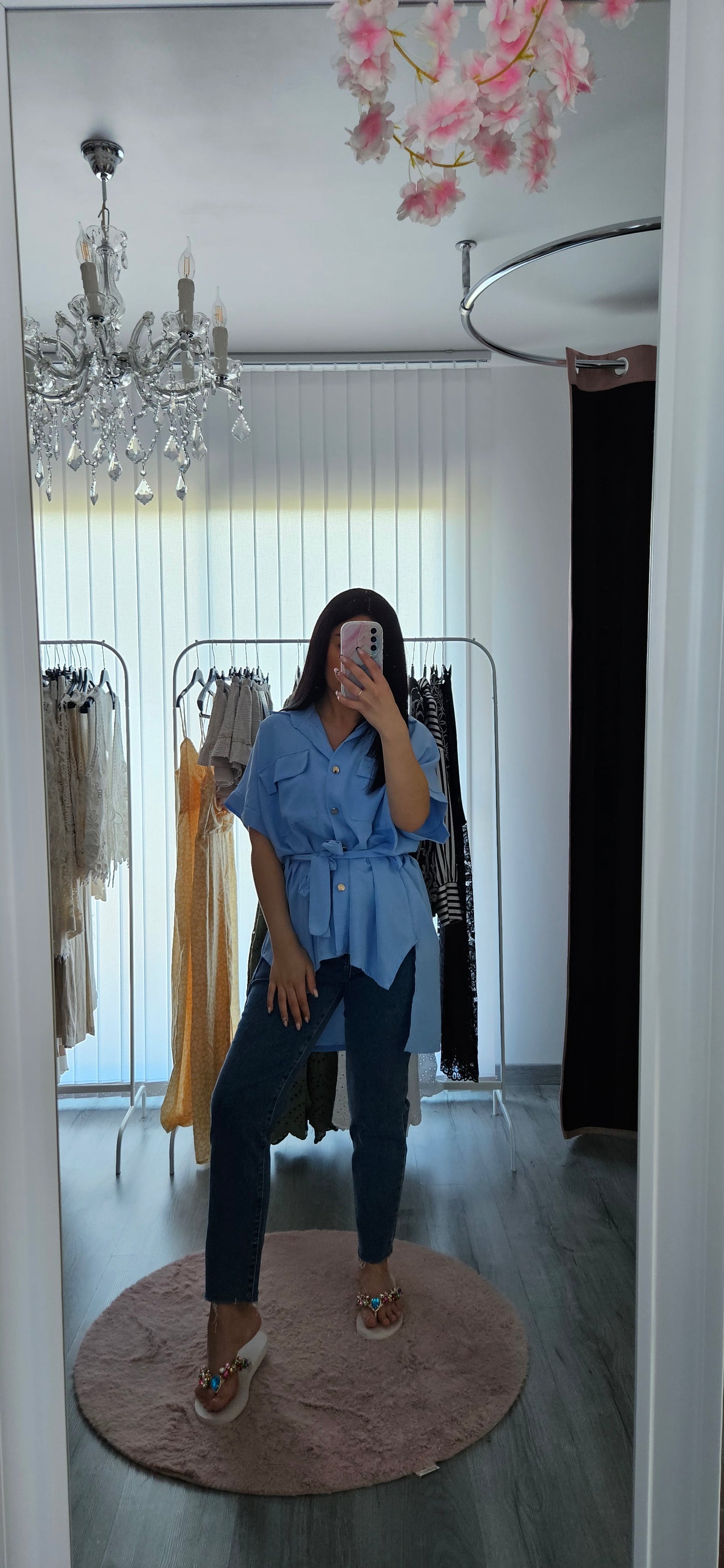 Chemise Bleues