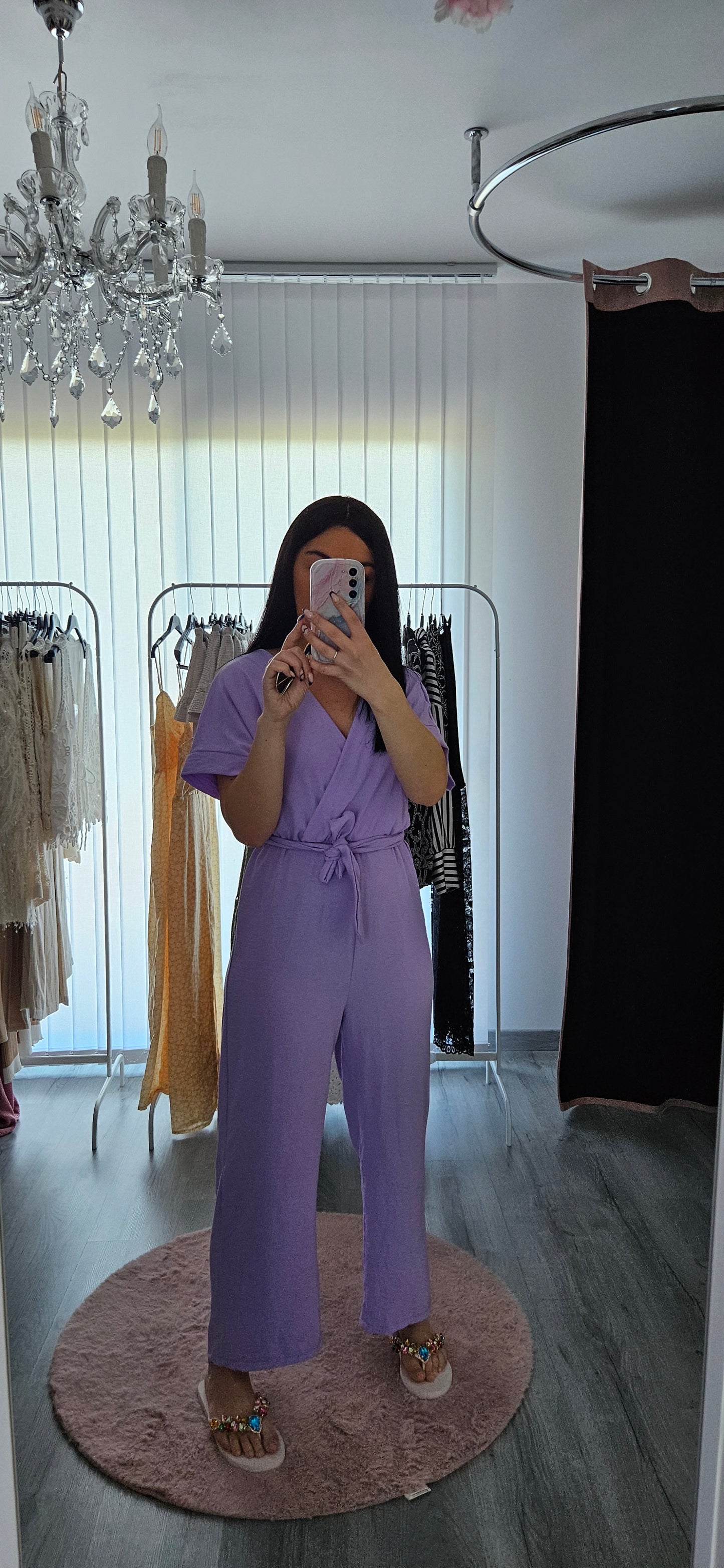 Combi Flora Femme – Combinaison fluide imprimé floral